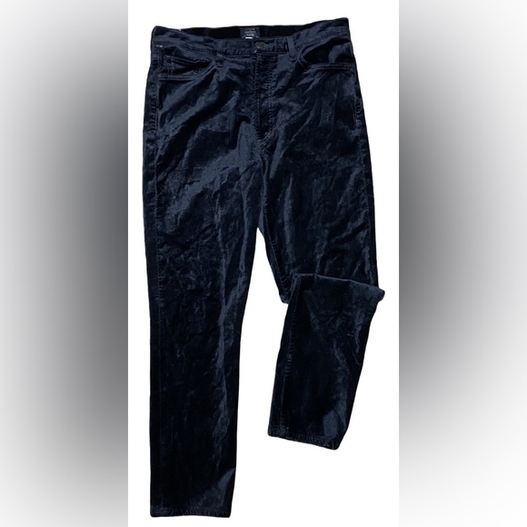 EUC - CITIZENS of HUMANITY Black Velour Pants - Picture 2 of 7